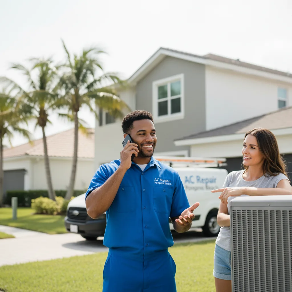AC Repair Pompano Beach customer support in Trappe